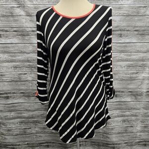 Ava James striped long sleeve top